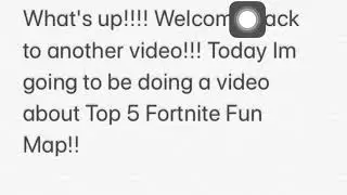 Fortnite: Top 5 Fun Creative Maps! (CODES)