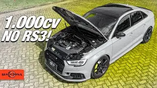 Audi RS3 with the best upgrades to exceed 1,000hp!