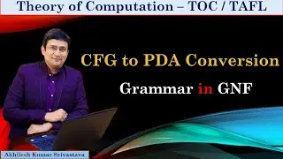 Context Free Grammar (CFG) to Push Down Automata (PDA) - Part 2