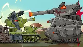 The Lost Story: KV-6 vs Leviathan - Cartoons about tanks