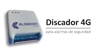 ALERCOM Lite -  Discador 4G para alarmas de seguridad