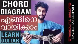 Malayalam guitar class part - 4 | How to read Chord Diagrams | Malayalam guitar lessons | Tutorial