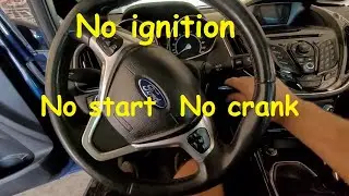 Ford B MAX no start no crank no ignition / Voltage stabilizer module dead