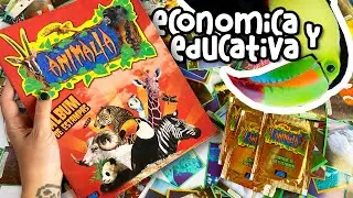 ¡Como las Colecciones de mi infancia! 🐵 ANIMALIA Álbum de Estampas