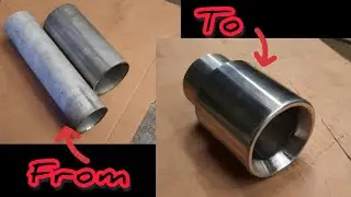 DIY Exhaust Tip/Tailpipe | Double-Wall