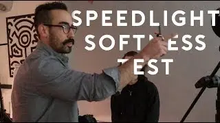 Single Speedlight Softness Test