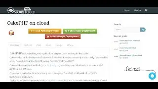 Secured Cake PHP Windows 2012 R2 Deploy on Azure , AWS and Google Cloud Platform.