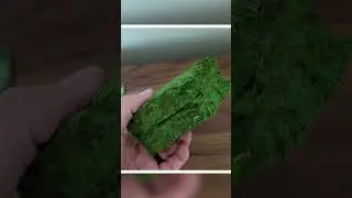 DUSPRO Artificial Green Moss for Crafts Showcase