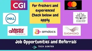 Opportunity Update 20-June-2021 💥||Mastercard || Mentor Graphics || Sigmoid || Referral Alert !