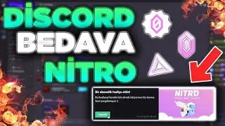 DİSCORD BEDAVA NİTRO ALMAK!? 2023 BEDAVA NİTRO BOOST NİTRO BASİC NASIL ALINIR?