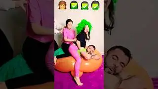 Will everyone be able to sit on the balloon 😱🎈🤯😂✅️
