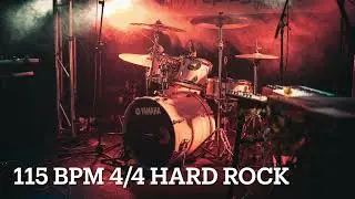 115 BPM Hard Rock 4/4 - Drum Only Backing Track