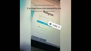 if you don't know your instagram password try this😱📲