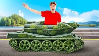 I Bought A $150,000 Giant TANK!!