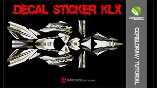 DECAL STICKER KLX 150 BF | FREE DOWNLOAD