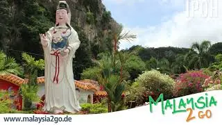 Chinesische Tempelanlage in Ipoh, Malaysia