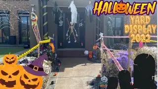 MY FULL HALLOWEEN YARD HAUNT 2022 Tour 🎃💀