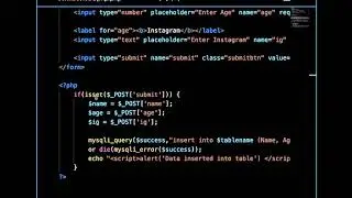 HOW TO INSERT DATA INTO MYSQL DATABASE USING PHP | HOW TO INSERT DATA INTO PHPMYADMIN USING PHP