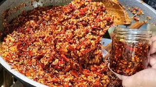 chilli garlic sauce homemade na pangbenta