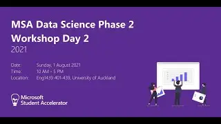 Phase 2 Data Science Workshop 2 - Deployment, ML and Chatbot - NZMSA 2021
