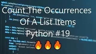 #19 Count Occurrences Of List Items(Collection.Counter)-Python Tips & Tricks | 