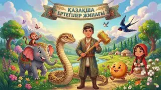 Ертегілер жинағы / Ұр тоқпақ / Мақта қыз / Бауырсақ/ Қызыл телпек / Маймыл мен піл... 