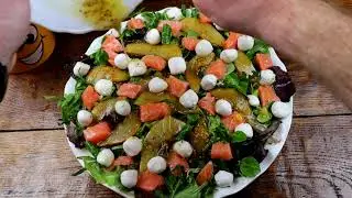 How many Salads have been prepared for the Holiday, but this one is eaten first
