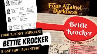 Bettie Krocker x Four Against Darkness