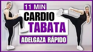 CARDIO TABATA PARA ADELGAZAR RÁPIDO SIN SALTOS | IDEAL PARA BAJAR DE PESO RAPIDAMENTE | NatyGlossGym