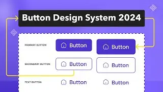 Buttons Design System How to Create a Button Component with Variants and Auto Layout 2024