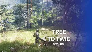 UE5 - Devlog - Instant Breakable Tree (Small Tree to Twigs)  | GamesByHyper
