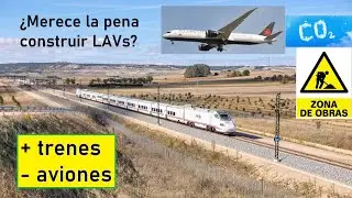 ¿Compensa construir líneas AVE para reducir emisiones?