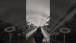 Марьина роща (БКЛ) - эскалатор длиной 130 метров