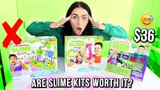 ARE CRAZART SLIME KITS WORTH THE MONEY?! $36 for slime?? Nichole Jacklyne