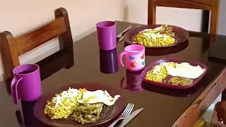 Papá vino a visitarnos el fin de semana