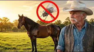 The Cowboy Trick That Keeps Flies Off Your Horse All Summer — No Sprays, No Masks