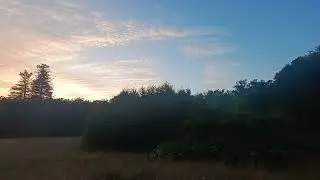 Solnedgang ved Boller Slotspark