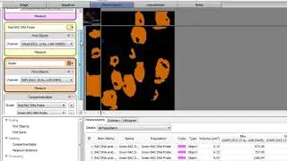 Performing advanced image data analysis using Volocity