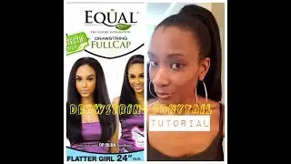 How to Install a Drawstring Ponytail