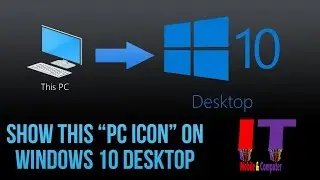 How to add This PC or Other icon's on desktop in windows 10
