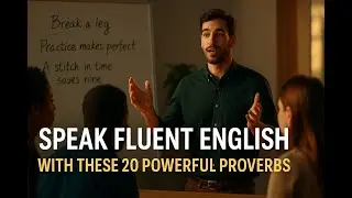 20 Timeless English Proverbs (Meaning & How to Use Them Daily!) 🗣️📚