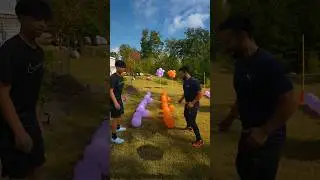 CARRERA DE GLOBOS LOCOS 😅 