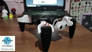 Robot cuadrupedo en Impresioón 3d