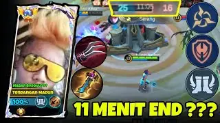 Cara Main Bruno 11 Menit End?!! Bruno Gameplay Top 1 Global - Mobile Legends