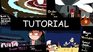 How I make Pizza Tower Title Cards