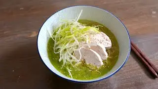 Shio Ramen | Chicken Salt Base Noodles v2 | Japanese Recipe | wa's Kitchen