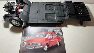 Macheta Dacia 1300 Scara 1:8 NR.17 + NR.18