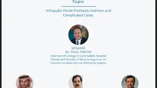 Infrapubic Penile Prothesis Insertion and Complicated Cases.