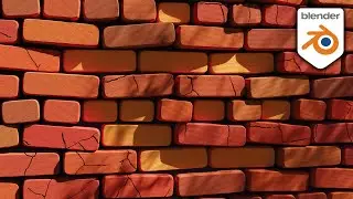 Procedural Bricks with Blender 2.9 - Blender Shader Node Tutorial
