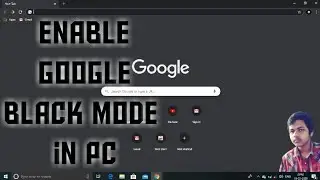 How you enable the dark mode of Google Chrome tutorial in windows 10 || ✍️✍️✍️